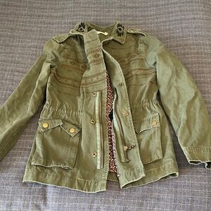 Miss Me Kids Olive Green Jacket